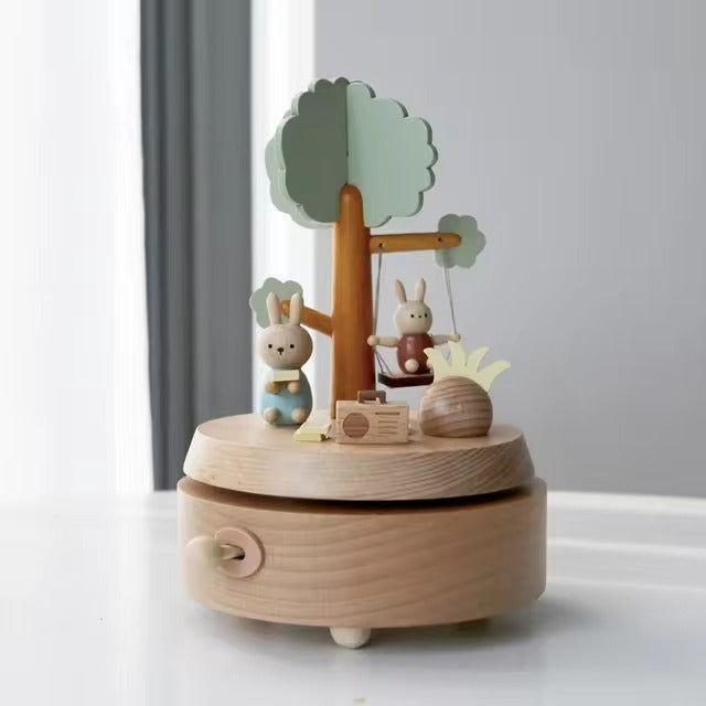 Rabbits Music Box
